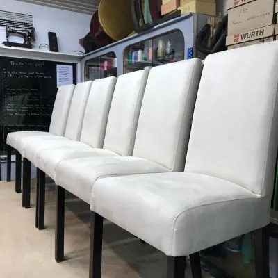 Trabajo de tapicería de Tapicería Delgado, Mahón (Menorca)